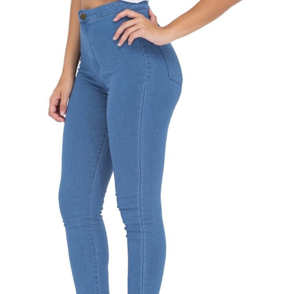 High Waist Butt-Lifting Skinny Jeans
